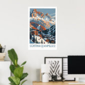 Cortina dampezzo Impression Italie 1 (Bureau à domicile)