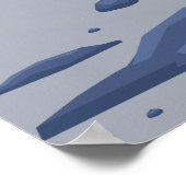 Cortina d'Ampezzo Italie poster ski Art Print (Coin)