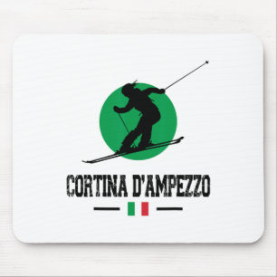 Cortina D'Ampezzo Italië Skigebied Alpen Italiaans Muismat