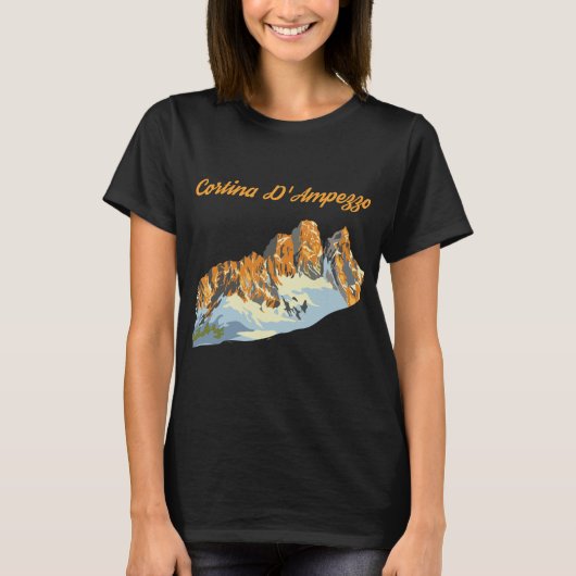 Cortina D'Ampezzo T-shirt (Voorkant)