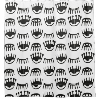 Cortina de Baño Ojos Douchegordijn