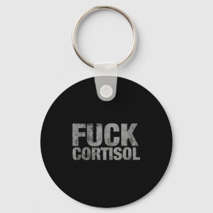 Cortisol piek meme gezondheid anti-stress bewustzi sleutelhanger