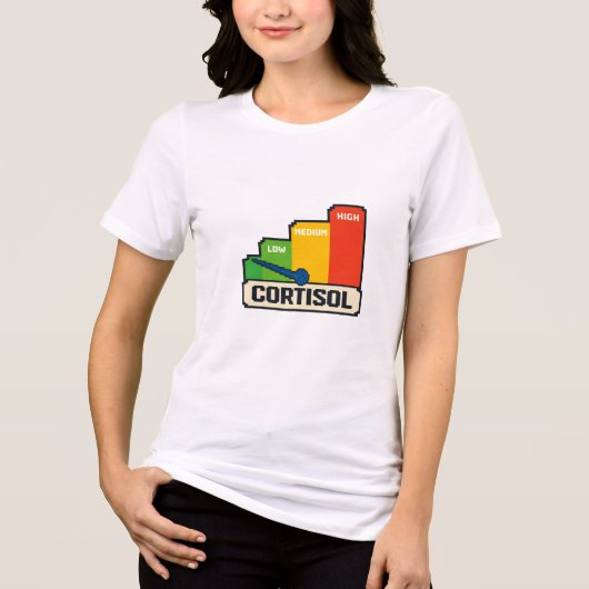 Cortison Risiconiveau Grafiek T-Shirt (Voorkant)