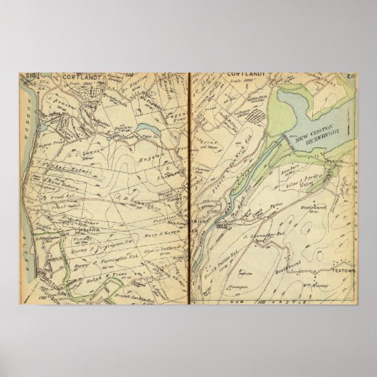 Cortlandt, New York 2 Poster (Voorkant)