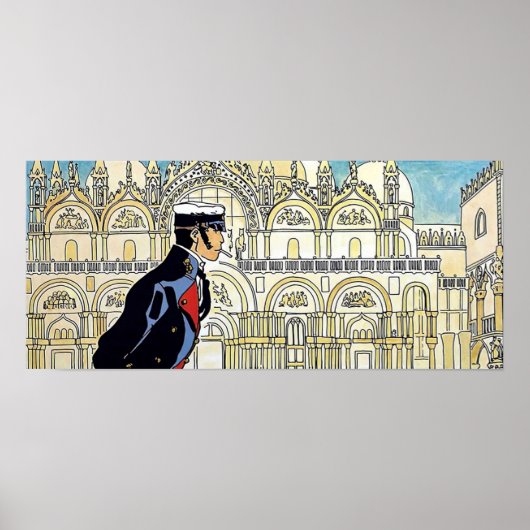 Corto Maltese in Venetië Poster (Voorkant)