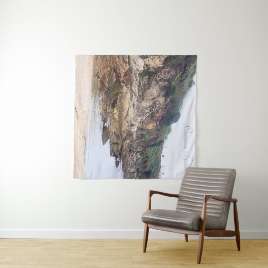 Coruna, Spanje | Ocean Uitzicht met Schilderachtig Wandkleed (In Situ (horizontaal))