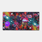 Coruscation Crowded Cosmos Desk Mat (Voorkant)