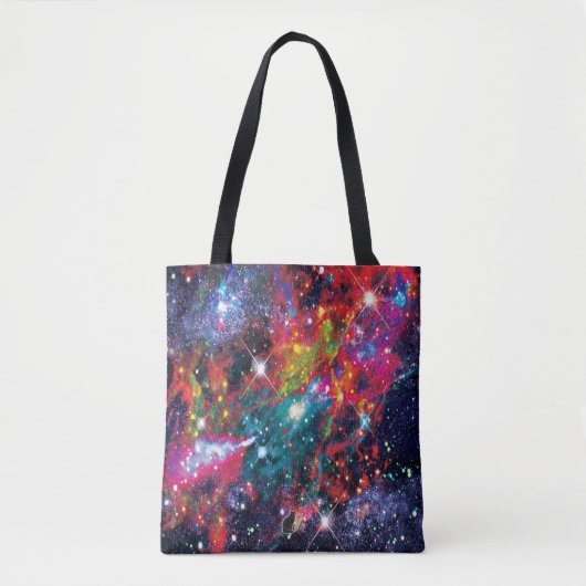Coruscation Star Field Canvas tas (Voorkant)