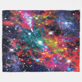 Coruscation Star Field Fleece Blanket Deken (Voorkant (Horizontaal))
