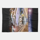 Corvair Kitchen Towel-Route 66 Theedoek (Horizontaal)