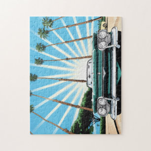 Corvair Pop Art Palmboom Legpuzzel