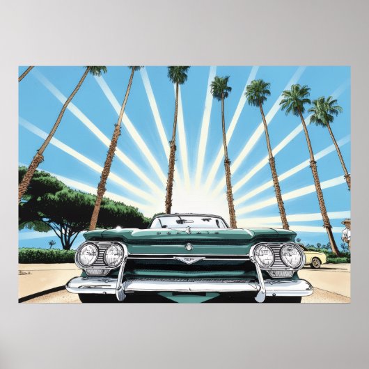 Corvair Pop Art Poster (Voorkant)