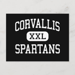 Corvallis - Spartans - High - Corvallis Oregon Briefkaart