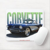 Corvette 1956 muismat (Met muis)