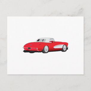 Corvette 1959 briefkaart