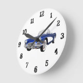 Corvette 1961 : Horloge murale (Angle)