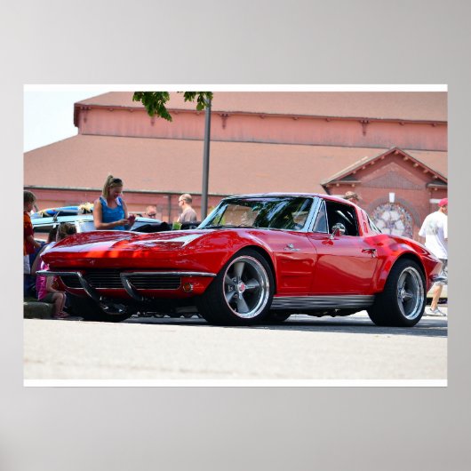 Corvette 1964 poster (Voorkant)