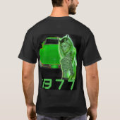Corvette 1977 t-shirt (Achterkant)