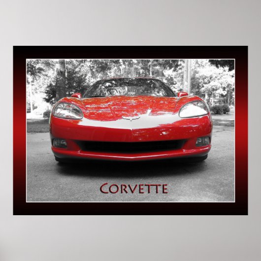 Corvette 2005 poster (Voorkant)