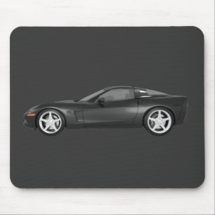Corvette 2008: Sportauto: Zwarte afwerking Muismat