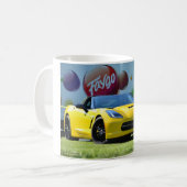 Corvette 2014 koffiemok (Voorkant links)
