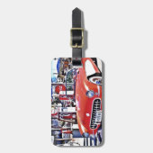 Corvette 66 bagagelabel (Voorkant verticaal)