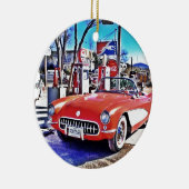 Corvette 66 keramisch ornament (Rechts)