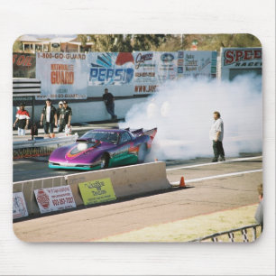 Corvette Burn-Out Mousepad Muismat