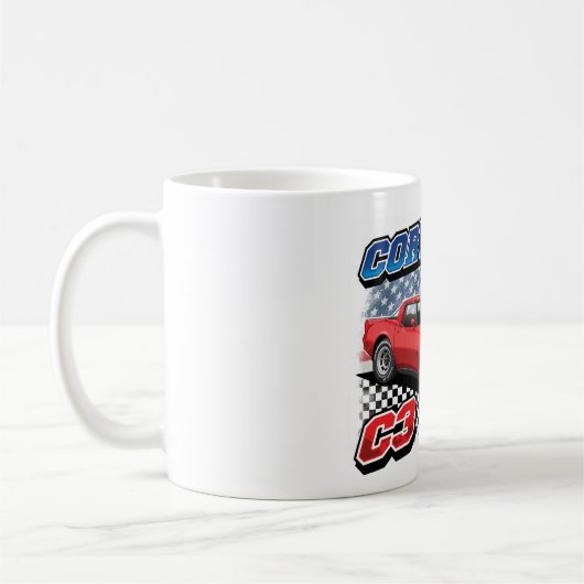 Corvette C3 - Mug de café (Gauche)
