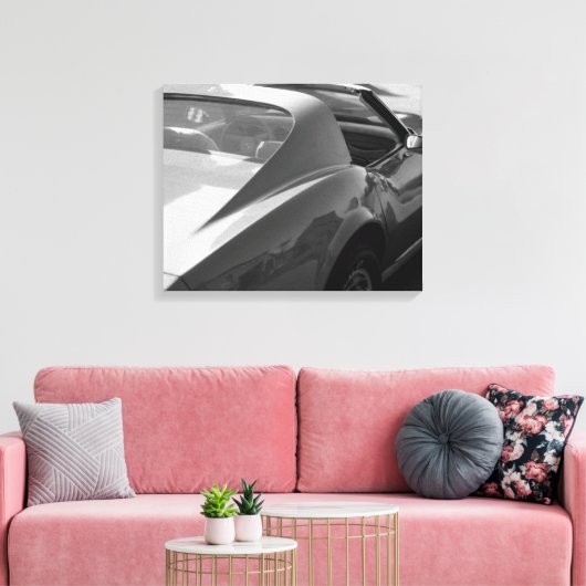 Corvette Canvas Afdruk (Insitu (Woonkamer))