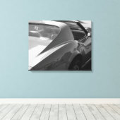 Corvette Canvas Afdruk (Insitu (Houten vloer))