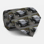 Corvette Classic Black Split Window Stropdas (Opgerold)