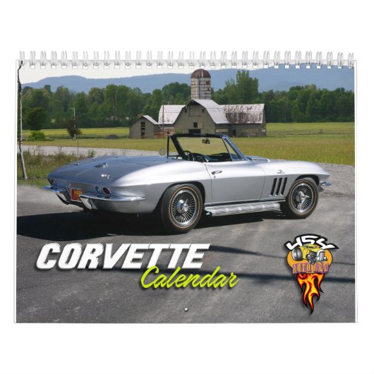 Corvette Collectie Calendar Kalender (Hoes)