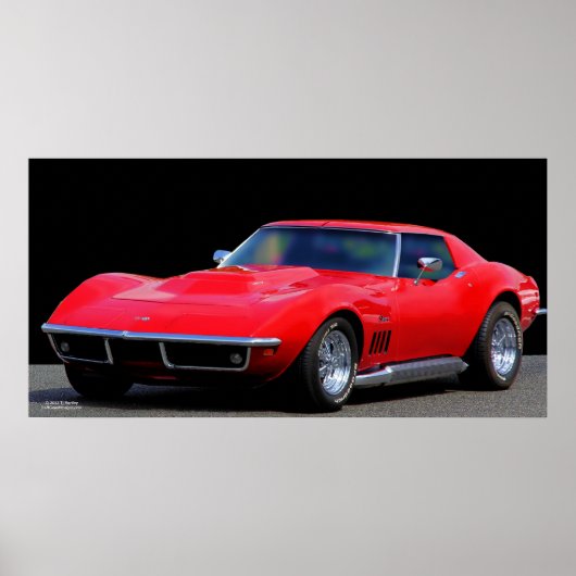 CORVETTE: DE AMERIKAANSE SPORTCAR POSTER (Voorkant)