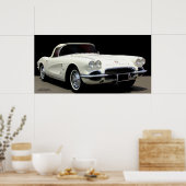 CORVETTE: DE AMERIKAANSE SPORTCAR POSTER (Keuken)