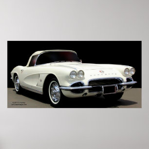 CORVETTE: DE AMERIKAANSE SPORTCAR POSTER