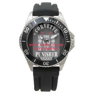 Corvette de Punisher Watch Horloge