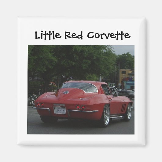 Corvette Magnet Magneet (Voorkant)