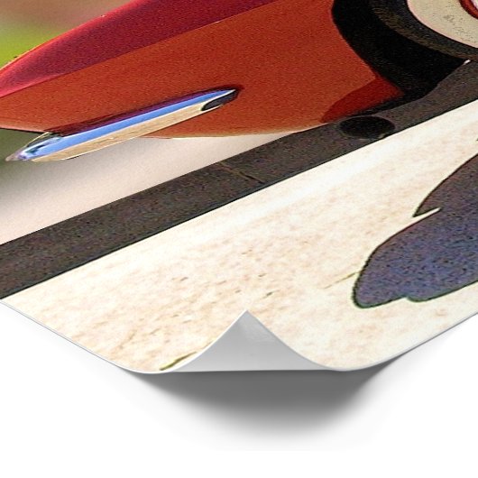 CORVETTE POSTER (Hoek)