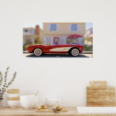 CORVETTE POSTER (Keuken)