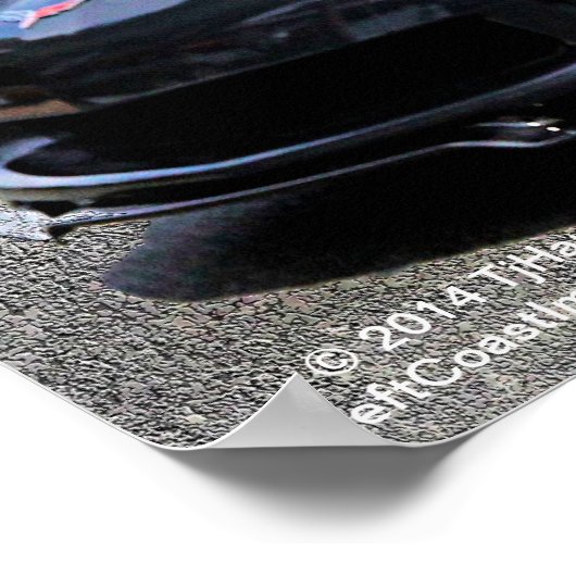 CORVETTE POSTER (Coin)