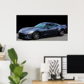 CORVETTE POSTER (Bureau à domicile)