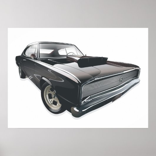 Corvette Poster (Voorkant)