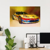 Corvette Poster (Thuiskantoor)