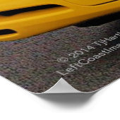 CORVETTE POSTER (Coin)