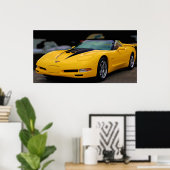 CORVETTE POSTER (Bureau à domicile)
