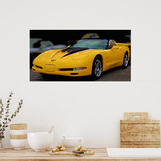 CORVETTE POSTER (Cuisine)