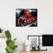 Corvette Poster (Thuiskantoor)