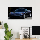 CORVETTE POSTER (Bureau à domicile)