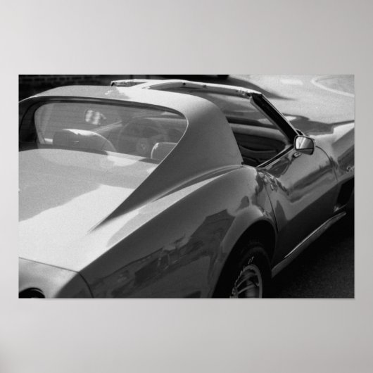 Corvette Poster (Voorkant)